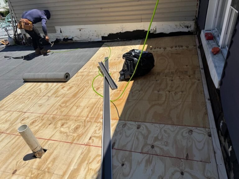 Flat Roof Replacement and Structural Reinforcement Project in Jersey City, NJ