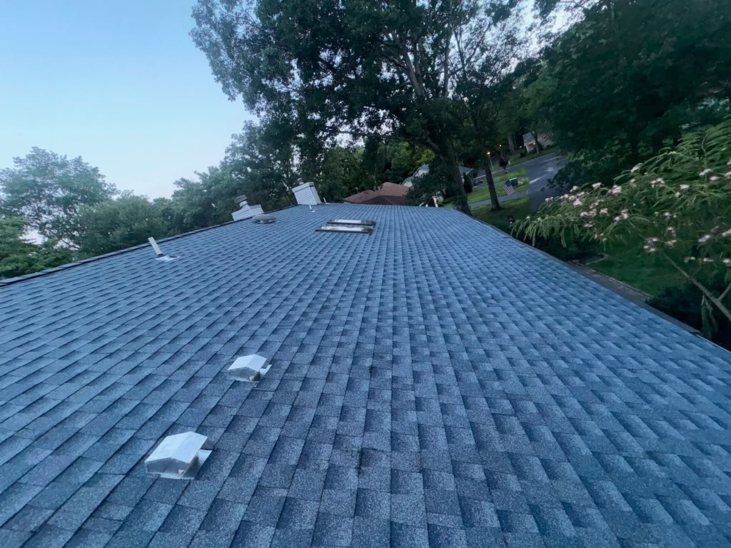 Completed GAF Timberline HDZ roof replacement in Whiting